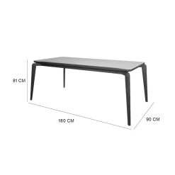 Mesa Veneza 180x90cm Minas Plac 73189