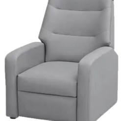 Poltrona Classic Em Linho Reclinavel Matrix Linho Cinza 63105