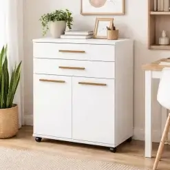 Balcao Multiuso Monaco 2 Portas 2 Gavetas Arte Moveis 51892