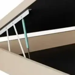 Base Bipartida Bau Universal Casal 43x188x138 Tecido Corino Blindado 23233