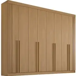 Guarda Roupa Daymond Casal 8 Portas 8 Gavetas D Doro Cinamomo 30681