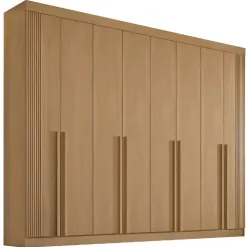 Guarda Roupa Daymond Casal 8 Portas 8 Gavetas D Doro Cinamomo 30681