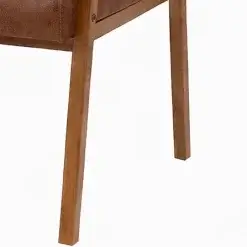 Poltrona Denise 025 Em Courino May Ind 18785