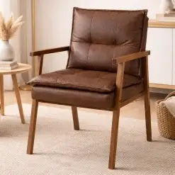 Poltrona Denise 025 Em Courino May Ind 37171