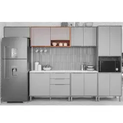 Armario Aereo Aurea 120cm 2 Portas Mgm 35892