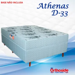 Colchao Athenas D33 Casal 138x188x18cm Orthoside 77157