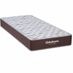 Colchao Fit D33 Solteiro 88x188x20cm Ortobom Marrom 59396