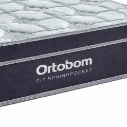 Colchao Fit Spring Pocket Casal 30x188x138cm Ortobom 98091