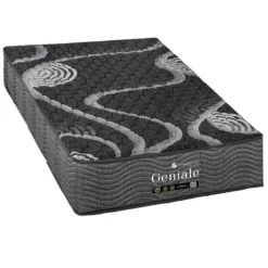 Colchao Geniale Solteiro 88x188x22cm Sankonfort Preto 58602