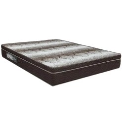 Colchao Light Ortopedico Queen 24x198x158cm Ortobom Marrom 58136