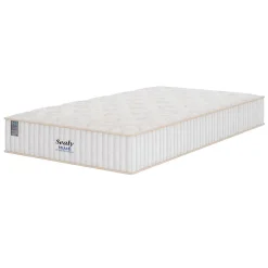 Colchao Miami Solteiro 26x188x88cm Com Molas Ensacadas Sealy Bege 61862