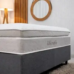 Colchao Uberaba Casal Espuma Viscoelastica D28 Colchominas 30x188x138cm 94371