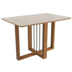 Mesa Antonela 120x80cm Kappesberg Canela Off White 50279