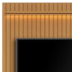 Painel Tucuma Ripado 180cm Com Prateleira E Led Jb Bechara 87761