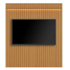 Painel Tucuma Ripado 180cm Com Prateleira E Led Jb Bechara Nature 14786