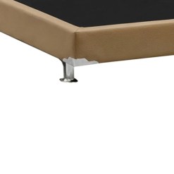 Base Box Universal Viuva Em Veludo 37x188x128cm Alto Nivel 63188