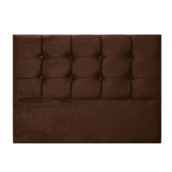 Cabeceira Paris L Silva Casal Em Suede Marrom 41242
