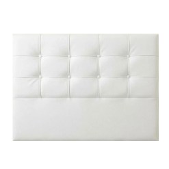 Cabeceira Paris L Silva Queen Em Courino Branco 11364