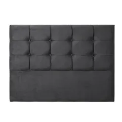 Cabeceira Paris L Silva Queen Em Suede Cinza 30899