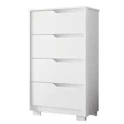 Comoda Sole 4 Gavetas Albatroz Branco 74340