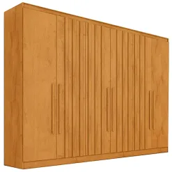 Guarda Roupa Oxford Casal 6 Portas 6 Gavetas Europa Peroba