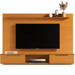 Painel Studio 218cm Para Tv Ate 75 Polegadas 2 Portas Edn Cedro 27302