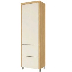 Paneleiro Marquesa 2 Portas 2 Gavetas Nesher Nature Greige 65230