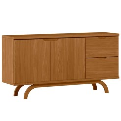 Buffet Vicenza 2 Portas E 2 Gavetas New Ceval Cinamomo 78284