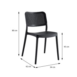 Cadeira Mera Em Polipropileno Or Design 38112