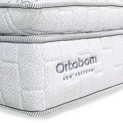 Colchao New Freedom Solteiro 88cm Molas Ensacadas Com Pillow Top Ortobom 37644