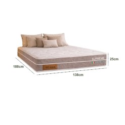 Colchao Supreme Casal Molas Ensacadas 25x188x138cm Bianchi 35986