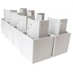 Kit 6 Pes Em Pvc Carioca Branco 26336