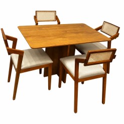 Mesa De Jantar Salina 120x80cm Sem Vidro Com 4 Cadeiras Berlim Hr Em Linho Madeira Cel Moveis Cinamomo Com Tecido Bege 33015