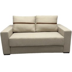 Sofa Cama Duratto 3 Lugares Retratil 180cm Tecido Linho Innove Cru 41689