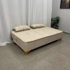 Sofa Cama Zayn Em Veludo 2 Lugares 186cm Boareto 84544