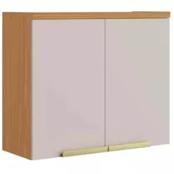 Armario Aereo Porto 80cm 2 Portas Itatiaia Off White 35030