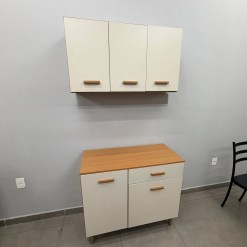 Armario De Cozinha Ester 5 Portas 1 Gaveta Poliman 22611