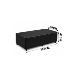 Base Bau Kwid Solteiro Em Linho 41x88x188cm Dream House 78173