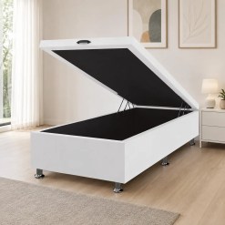 Base Box Bau Solteirao Corino 40x108x188cm Framar 34902