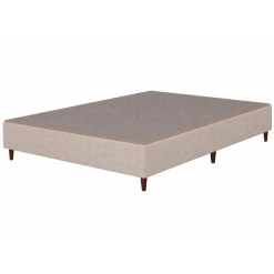 Base Gran Palladium Casal Tecido Malha 37x188x138cm Sealy Bege 75898