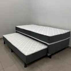 Bicama Box Isa Solteiro Com Molas Ensacadas 88x188x60cm Ortobello 65882