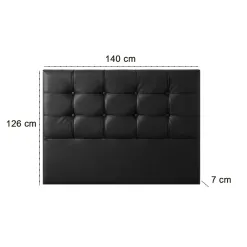 Cabeceira Casal Paris Suede Havai 20713