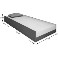 Cama Auxiliar Premium Solteiro Conquista 29686
