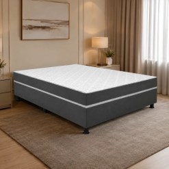 Cama Box Isa Casal Com Molas Ensacadas 138x188x60cm Ortobello 49077