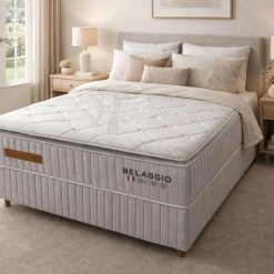 Colchao Belaggio Casal Com Molas Pocket 32x138x188cm Sleep Soft 96494
