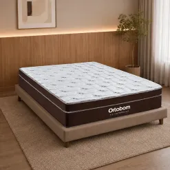 Colchao Fit Ortopedico Casal 24x188x138cm Ortobom 28482