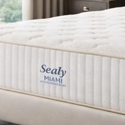Colchao Miami Queen Com Molas Ensacadas 26x198x158cm Sealy 89089