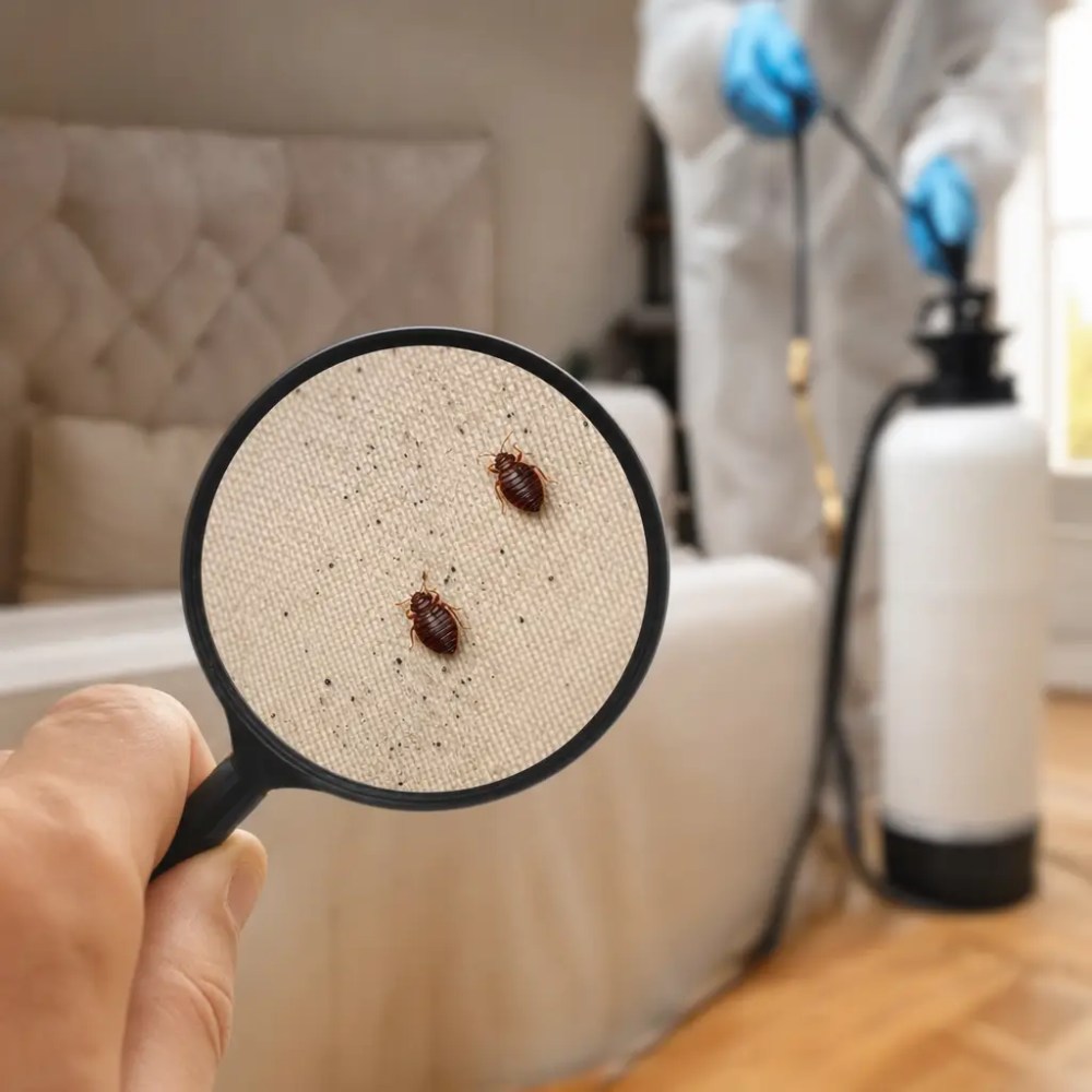 Como acabar com percevejo de cama sem erro: percevejos sob lupa no colchão