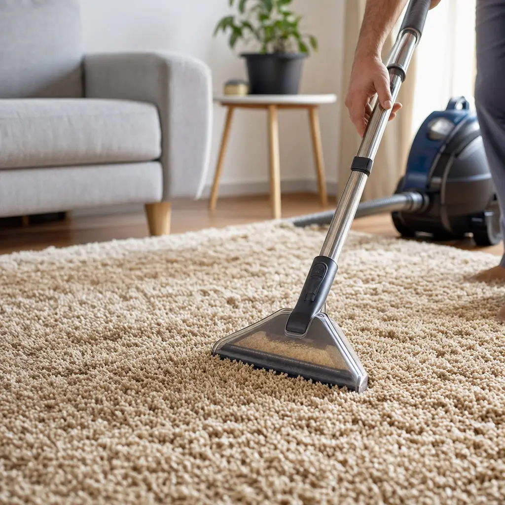 Como limpar tapete felpudo: como fazer em casa aspirador limpando tapete