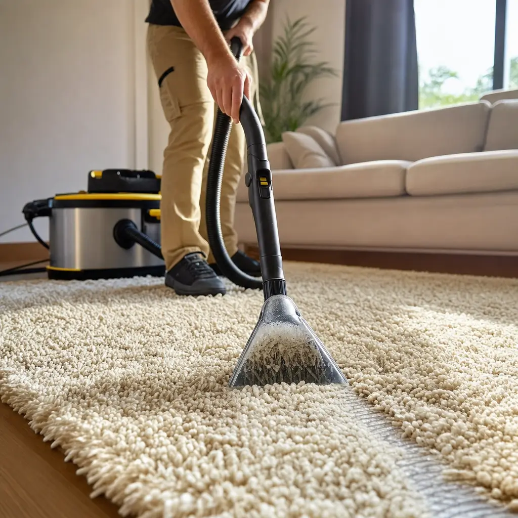 Como limpar tapete felpudo: como fazer em casa aspirador no tapete felpudo e sofá ao fundo
